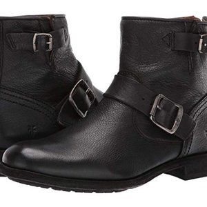 Frye Tyler Womans Eng Boot NWoT Black